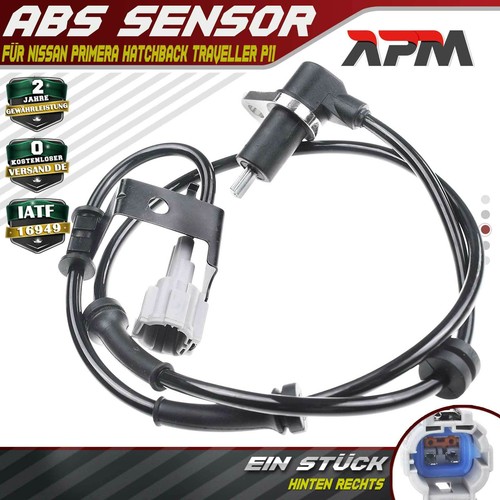 Abs sensor raddrehzahl hinten - abs,